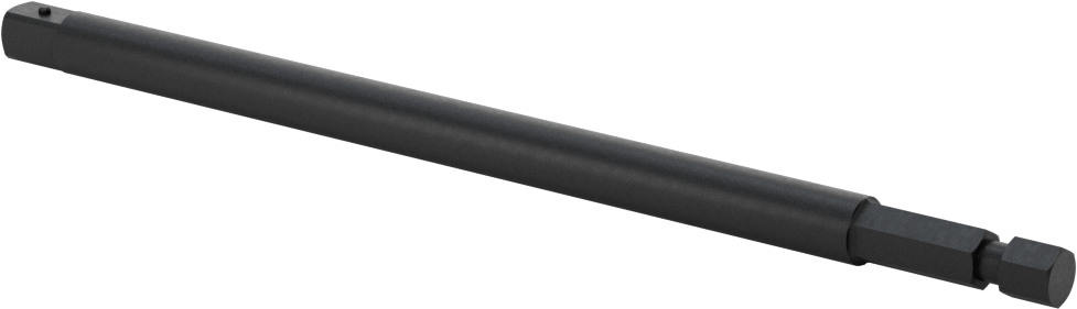 1/4" Altıgen - 1/4" Kare Tahrik Adaptörü, 6" Toplam Uzunluk