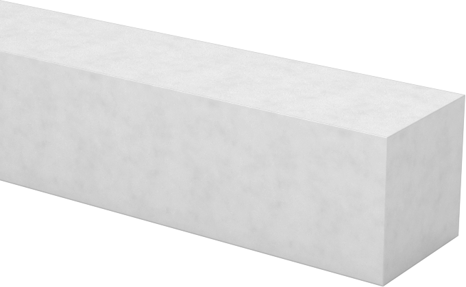 Kolay İşlenebilir 2011 Alüminyum Çubuk, 1/4" Kalınlık
