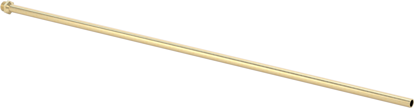Chip-Guard Tabanca Üfleme Tabancası için 18 inç Uzunlukta Uzatmalı Nozul — 18", Düz, Odaklanmış