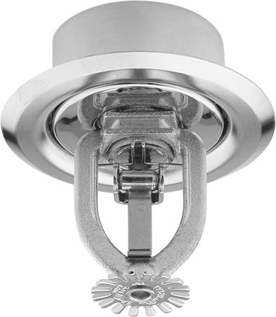 Gömme Yangın Sprinkler Başlığı, Eriyebilir Bağlantılı
