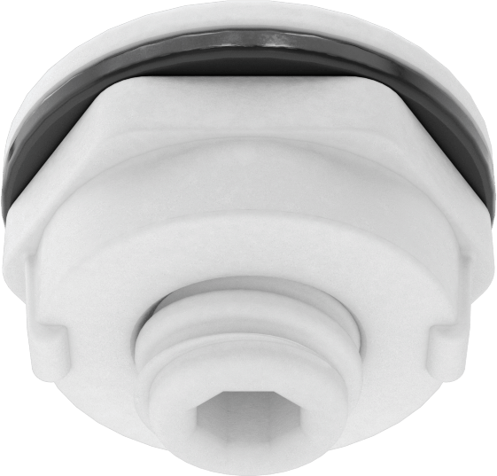 Muhafazalar için Su Geçirmez Knockout Tapası, Fiberglas, 1/2" ila 13/16" Çaplı Delik için