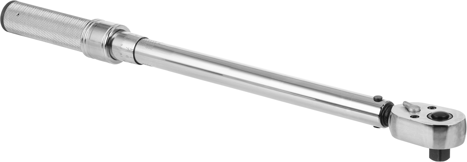 Sızdırmaz Başlı Hızlı Açılır Ayarlanabilir Tork Anahtarı, 1/4" Kare Tahrik, 10-50 in-Lbf ve 1.1-5.4 N-M Aralığı