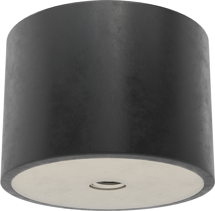 Doğal Kauçuk Titreşim Sönümleyici Sandviç Montaj, M12 x 1.75 mm Dişli 304 Paslanmaz Çelik Ek Parçalı, 1100 lbs. Kapasite