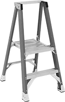 Fiberglas Platform Basamaklı Merdiven, Tip 1A