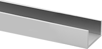 Eloksallı Mimari 6063 Alüminyum U-Kanallar
