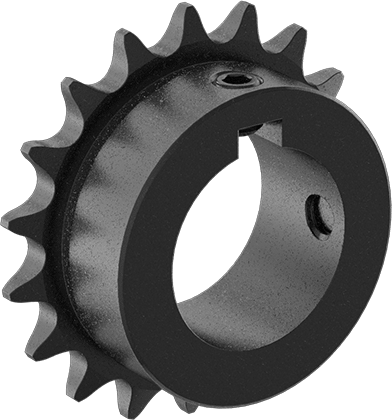 Çelik Tek Sıralı Dişli, ANSI 41 Makaralı Zincir ve 1-1/2" Mil Çapı için