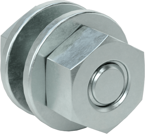 Somun ve Pullu 5 Sınıfı Çelik Altıköşe Başlı Vidalar, Orta Mukavemetli, 1/4"-20 Diş Boyutu, 1/2" Uzunluk