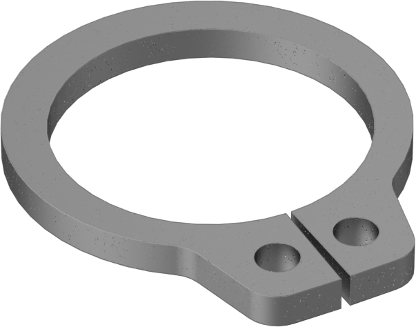 Mil. Spec. Dış Segman, 1/4" Dış Çap için, 15-7 PH Paslanmaz Çelik