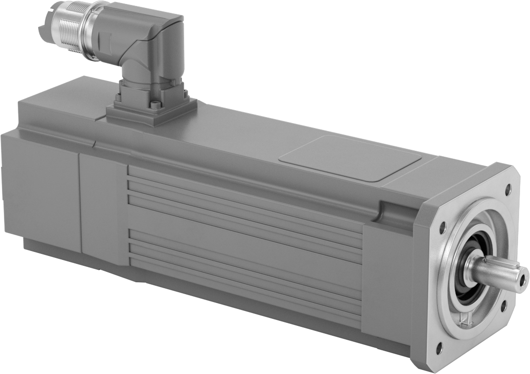 AC Servo Motor, 230V AC, 73 mm Çerçeve Boyutu, 65.5 inç-lb. Maksimum Tork