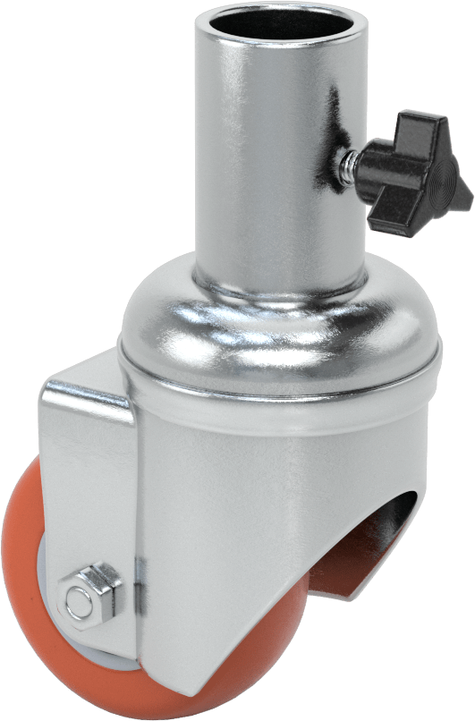 Soket Döner Tekerlek, 3/4" ila 1" boru dış çapı için