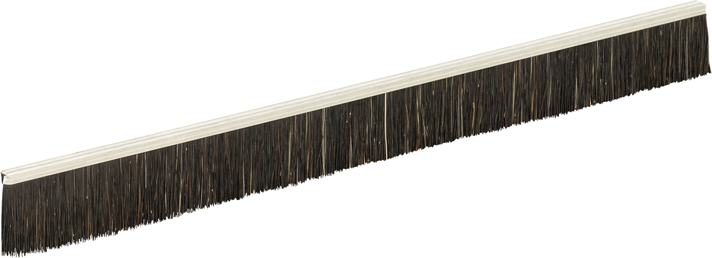 At Kılı Kıllı Sıkı Sızdırmaz Şerit Fırça, 3/16" Genişlik x 7/32" Yükseklik Destek, 1" Toplam Yükseklik