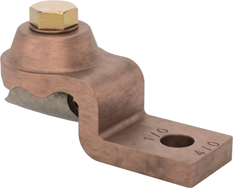 Çok Açılı Setskur Pabucu, 1/0-4/0 AWG için
