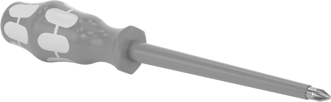 Elektrik Yalıtımlı Tornavida, 3 Sayı Pozidriv®, 6" Uzunluk x 3/8" Genişlik Mil — No. 3, Ultra Grip, Sürücü