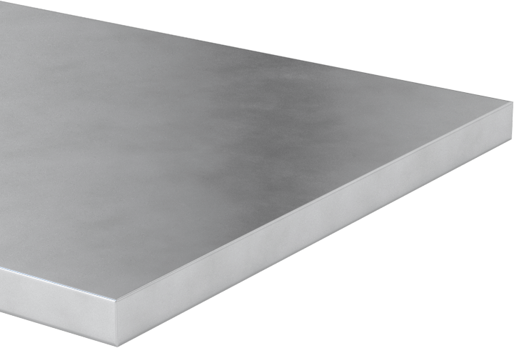 Denizcilik Sınıfı 5083 Alüminyum, 1/8" Kalınlık, 2" x 24"