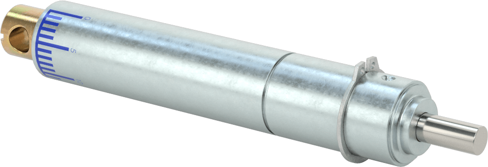 Hassas Kontrol Lineer Hız Sınırlayıcı, 0.5 inç Strok Uzunluğu