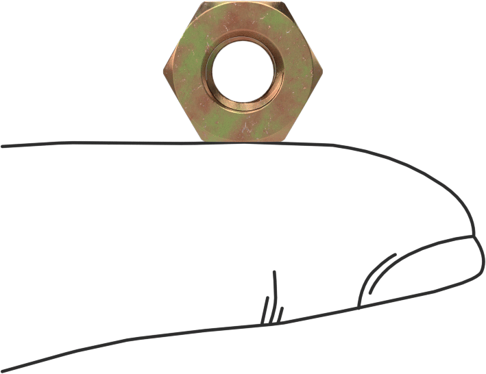 Mil. Spec. Kadmiyum Kromat Kaplamalı Çelik Altıköşe Somun, Sınıf 5, 1/4"-20 Diş Boyutu, MS51967-2