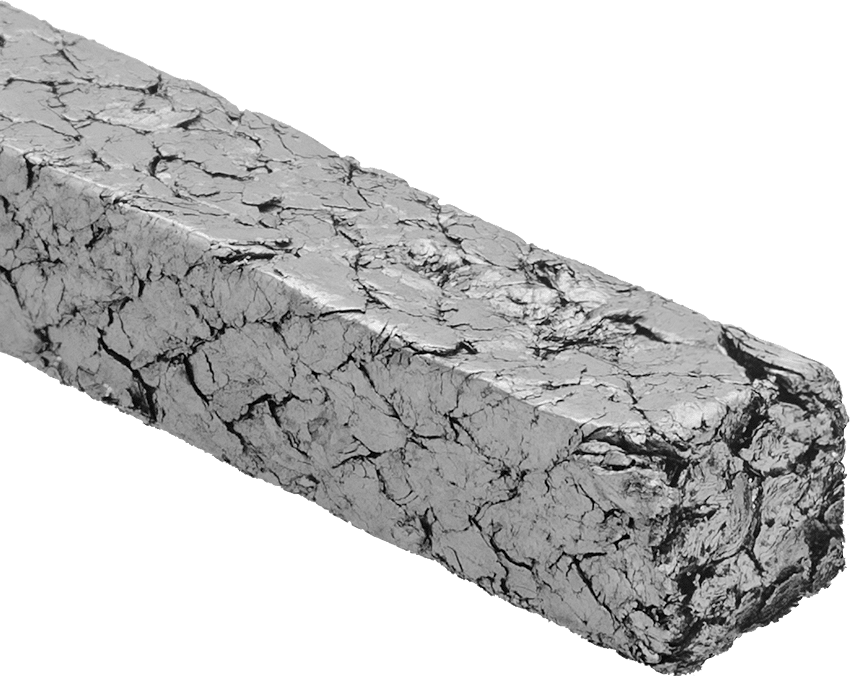 Tel Takviyeli Buhara Dayanıklı Sızdırmazlık Contası, 1/8" Genişlik x 1/8" Yükseklik