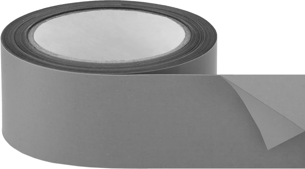 Yapışmaz Yüzey Tutuşlu Kaymaz Bant, Pürüzsüz Kumaş, 3/4" Genişlik, 9 Fit Uzunluk