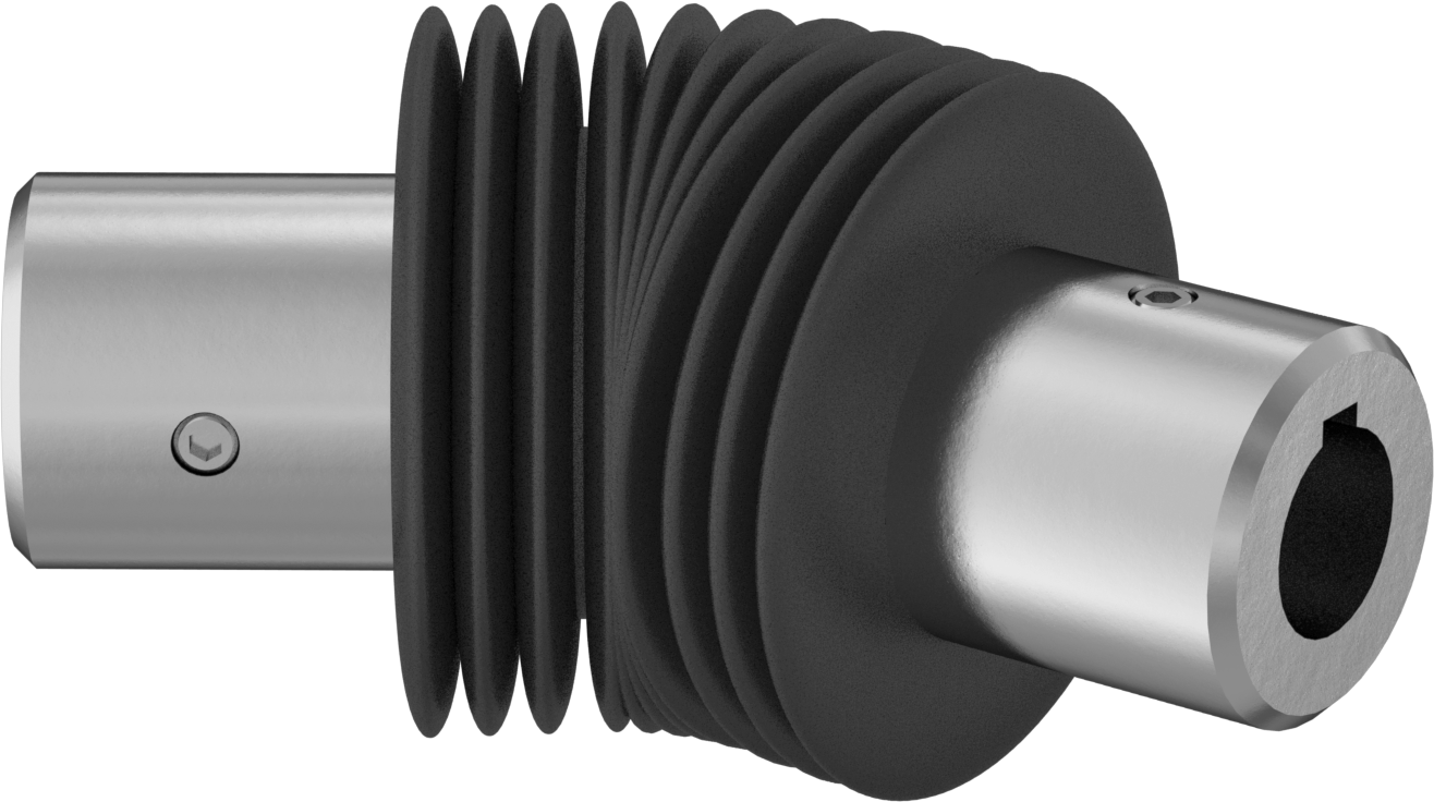 Paslanma ve Aşınmaya Dayanıklı Tekli U-Mafsal, Sızdırmaz, 10 mm Çap x 24 mm Derinlikte Mil için