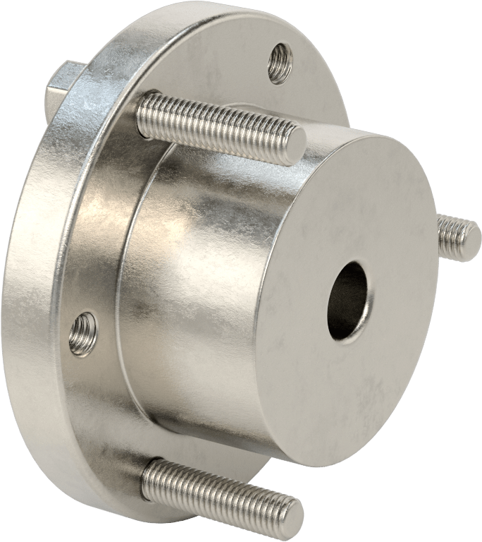 Hızlı Bağlantı Burcu, İşlenebilir, E Stili, 22 mm Mil Çapı için — E, 22 mm, 76 mm