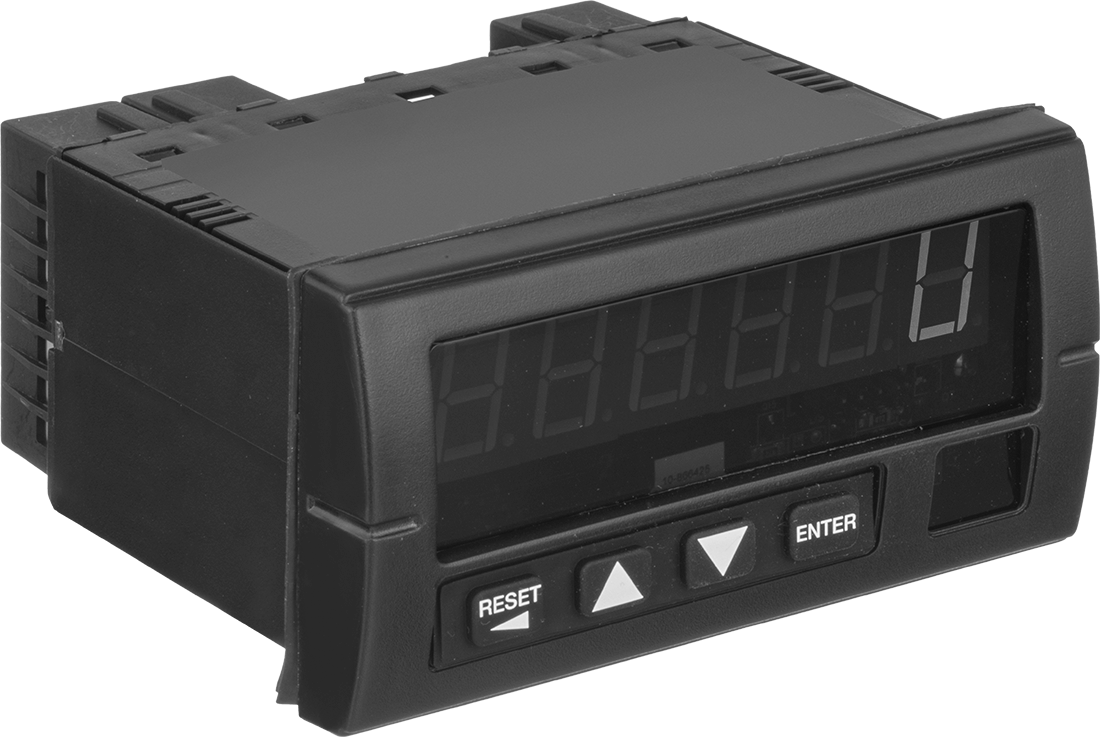 Anahtar Kontak/Elektrikle Çalışan Sayaç, 1/8 DIN Kesik için Çıkış Röleli — Dijital, 0V DC ila 12V DC, Aşağı, Yukarı