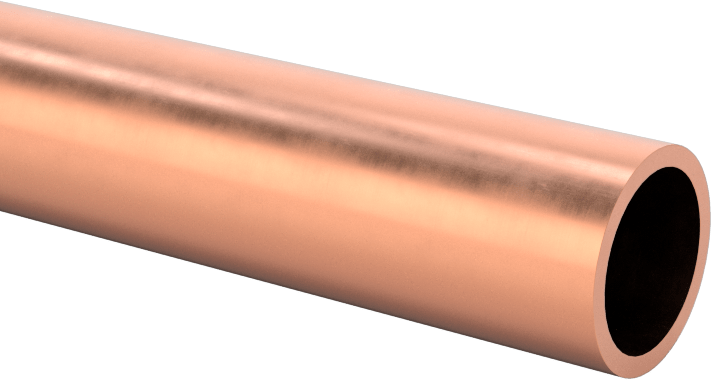 İçme Suyu için Yüksek Basınçlı Bakır Boru, 1/4 Tüp Boyutu, 3/8" Dış Çap, 0.035" Duvar Kalınlığı, Bobin