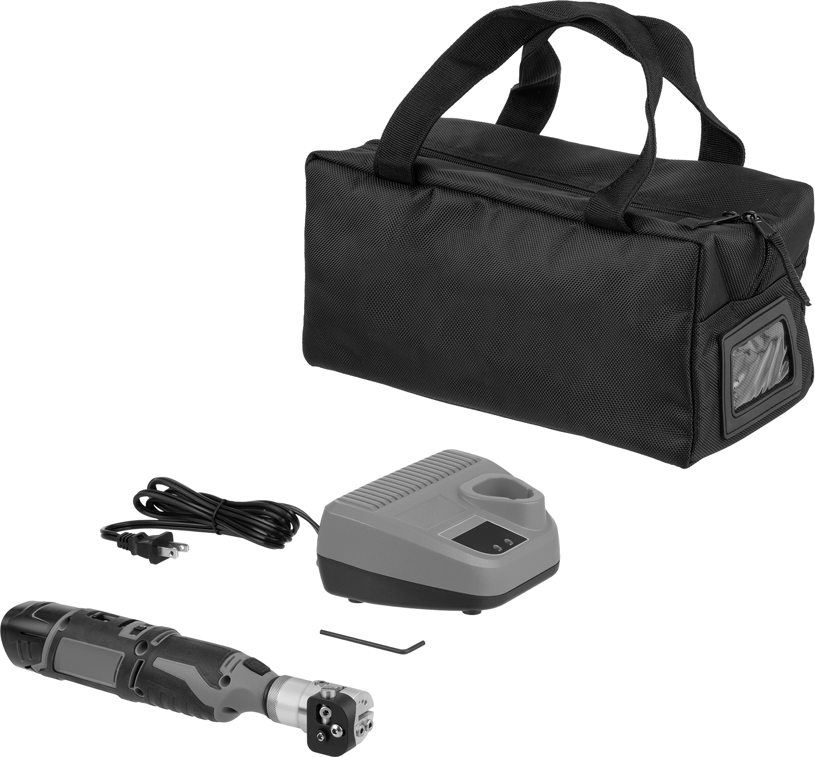Tungsten Elektrot Öğütücü, Ayarlanabilir Başlıklı Pille Çalışan, 12V DC — 12V DC, Pil, 10° ila 80°