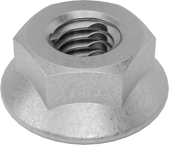Diş Onarım Flanşlı Somun, M6 x 1 mm Diş Boyutu