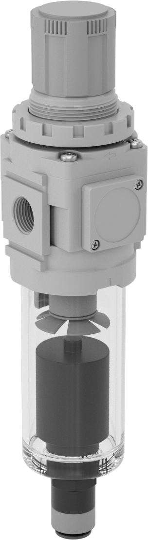 SMC Modüler Basınçlı Hava Filtresi/Regülatörü, Yağ Giderme için, Seri Awd30-D, 3/8 NPT Dişi