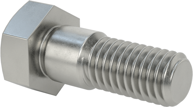 Çelik Altıköşe Başlı Omuzlu Vida, 9 mm Omuz Çapı, 8 mm Omuz Uzunluğu, M8 x 1.25 mm Diş