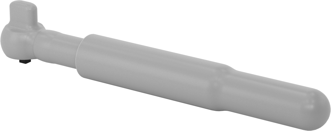 Elektrik Yalıtımlı Ayarlanabilir Tork Anahtarı, 1/4" Kare Tahrik, 54 ila 150 in-Lbf Tork Aralığı