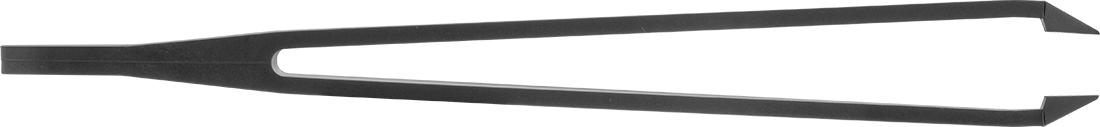 Plastik Cımbız, Karbon Fiber, 0.02 inç Genişlik x 0.024 inç Kalınlık, Bükülmüş Sivri Uçlar