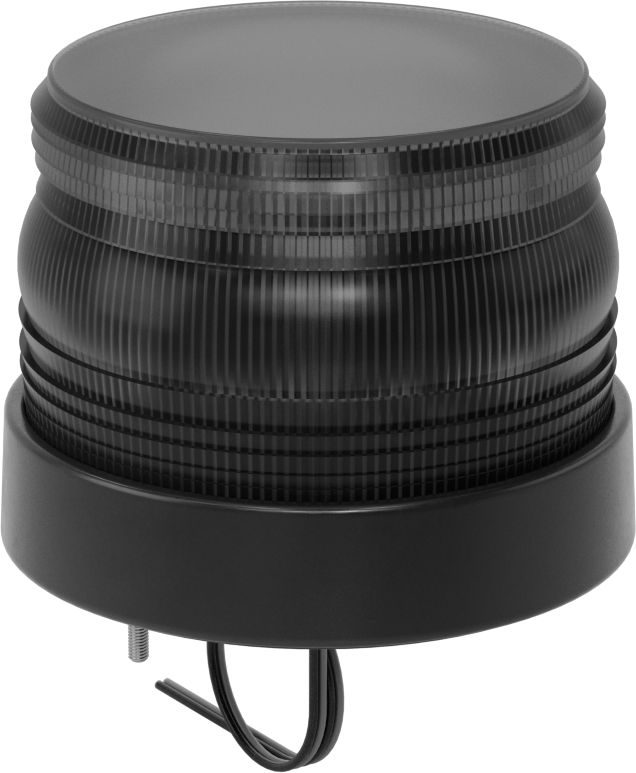 Stroboskop Işığı, Yüzeye Montaj, Düşük Profilli Kubbe, 12 ila 48V DC