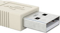 USB Kablosu, USB Standart 2.0, A Fiş x A Fiş
