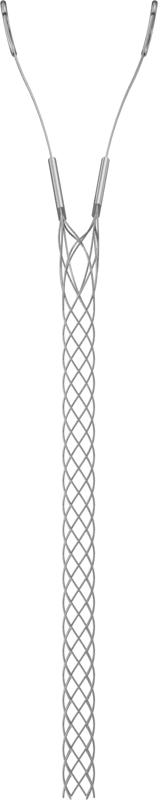 Destek Tutacağı, Paslanmaz Çelik MID-Kablo Tipi, 0.50" ila 0.61" Kablo Dış Çapı için