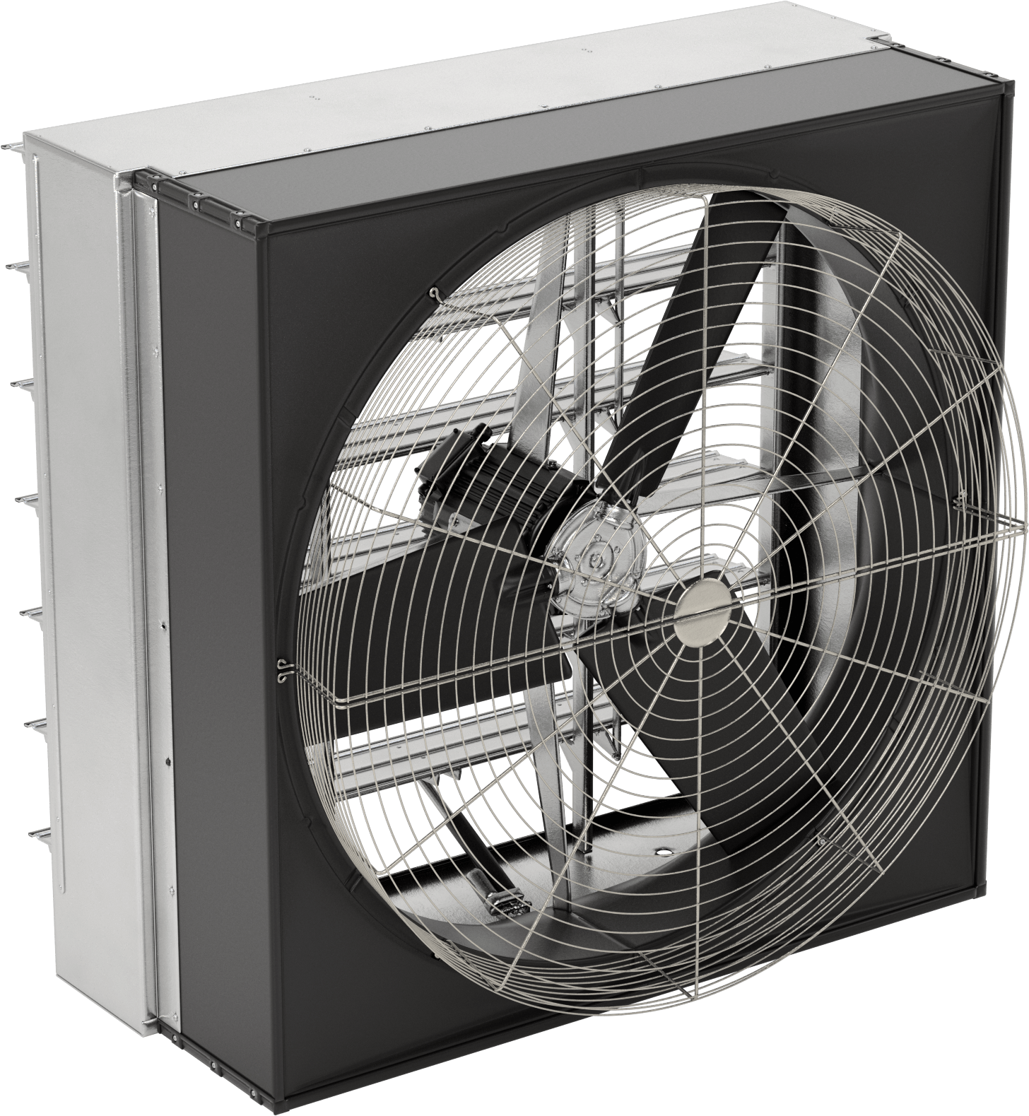Zorunlu Hava Havalandırmalı Duvar Tipi Fan, Tek Fazlı, 230V AC