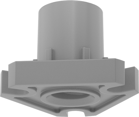 Hızlı Hareketli Ultra Hassas Kılavuz Vida için M8 x 2 mm Dişli Flanşlı Somun