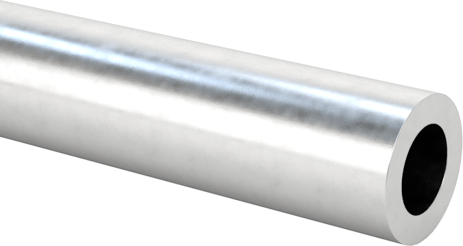 Çok Amaçlı 6061 Alüminyum Yuvarlak Boru, 0.049 inç Duvar Kalınlığı, 1/4" Dış Çap
