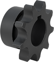 Çelik Tek Sıralı Dişli, ANSI 40 Makaralı Zincir ve 3/4" Mil Çapı için