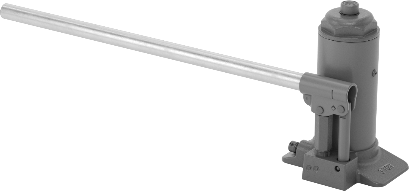 Ağır Hizmet Tipi Hidrolik Şişe Krikosu, 6000 lbs. Kapasite, 8-1/2" ila 17-3/8" Yükseklik