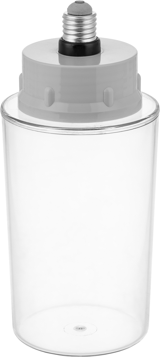 Cam Tutucu Ampul Koruyucu, Maksimum 3-7/8" Çap x 7-1/8" Uzunlukta Ampul için — Plastic, Polycarbonate, Şeffaf