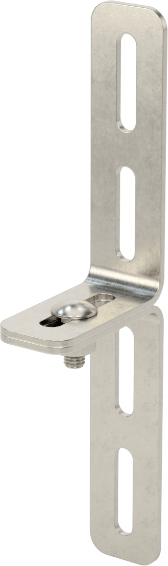 3-1/4" x 10-5/8" x 1/8" İki Parçalı L-Braket
