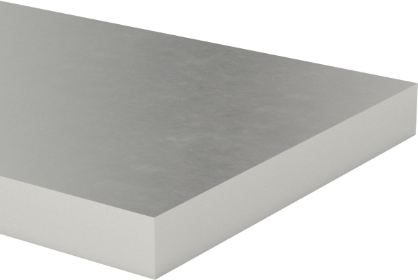 Sıkı Toleranslı Yüksek Hızlı M2 Takım Çeliği Çubuk, 1/16" Kalınlık, 1/2" Genişlik, 1-1/2 Fit Uzunluk