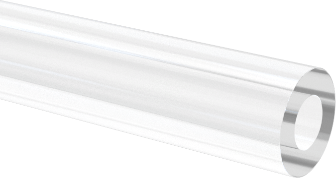 Şeffaf Selüloz Tüp, 1/4" Dış Çap x 1/8" İç Çap, 6 Fit Uzunluk