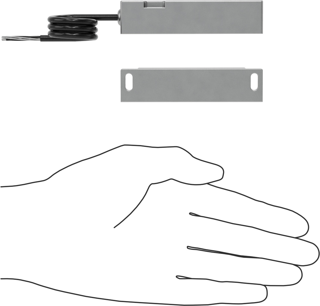 Manyetik Çalıştırmalı Anahtar, Tel Uçları, Paslanmaz Çelik, 3Pst-1NO/2NC, 30V DC, 0.47" Maksimum Algılama