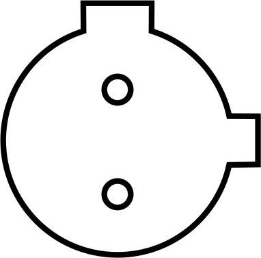 C-Code, 2-Pole Female