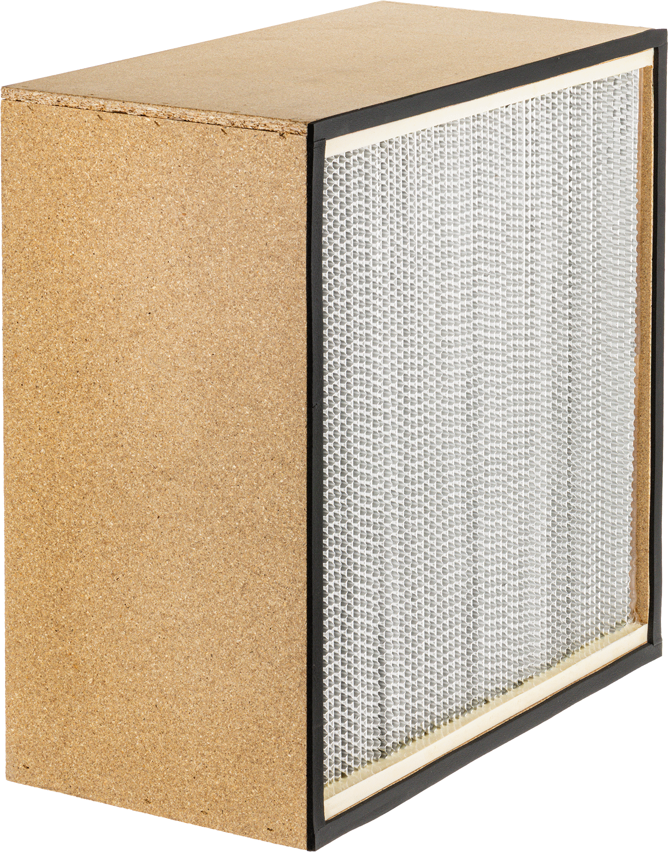 HEPA Kutu Hava Filtresi, Sunta Çerçeve, 11-1/2" Kalınlık, 23 3/8 x 23 3/8 Boyut