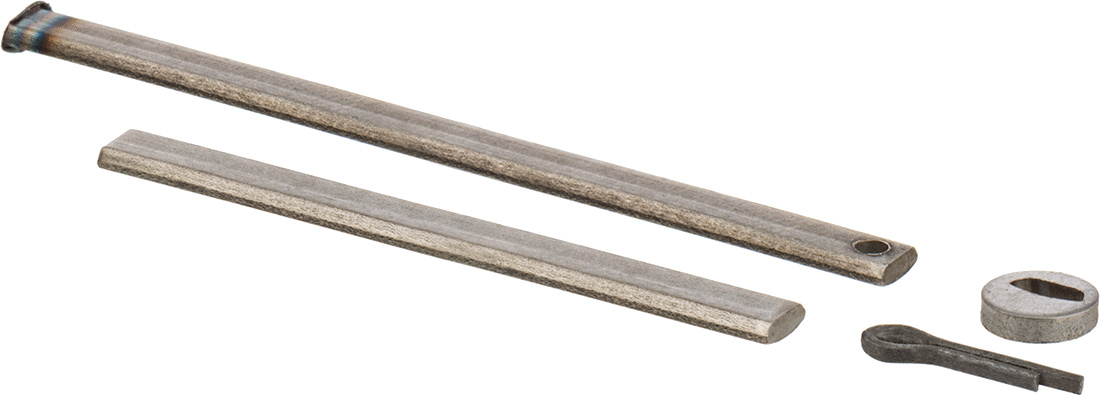 Ters Dişli Zincir Pimi, SC308 Ticari Boy Ters Dişli Zincir için, 2" Uzunluk — 2", Pim, Çelik