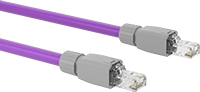 Sürekli Esnek Ethernet Kablosu, Temiz Oda RJ45 Fişleri, Kategori 5E