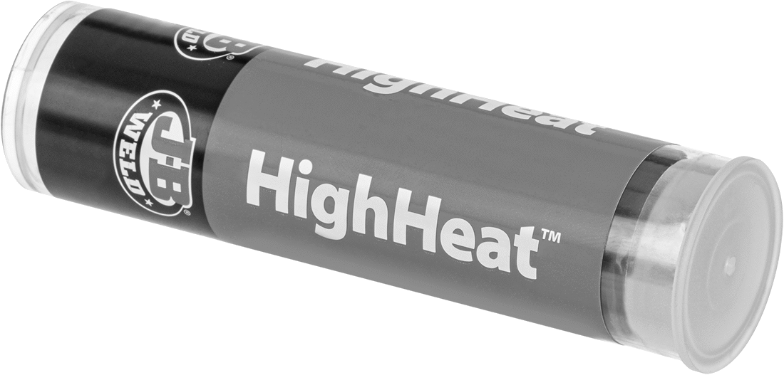 Yapısal Yapıştırıcı, Epoksi, J-B Weld Highheat, 2 oz. Çubuk — Çubuk, Metal, Plastik, Kauçuk, Kompozitler, Duvar, Alüminyum, Pirinç, Bronz…